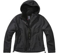 Brandit Windbreaker Frontzip Giacca da donna, nero, Taglia XS