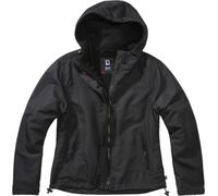 Brandit Windbreaker Frontzip Giacca da donna, nero, taglia XS per donne