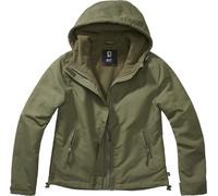 Brandit Windbreaker Frontzip Giacca da donna, oliva, Taglia XS
