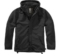 Brandit Windbreaker Frontzip Giacca, nero, taglia 7XL per maschi