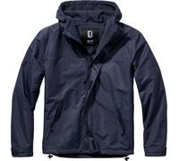 Brandit Frontzip Windbreaker, Uomo, Navy, XXL
