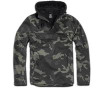 Brandit Windbreaker Giacca, Mimetismo Scuro, Taglia M