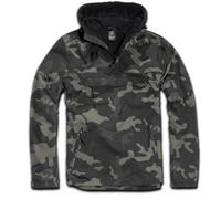 Brandit Windbreaker Giacca, Mimetismo Scuro, Taglia XL