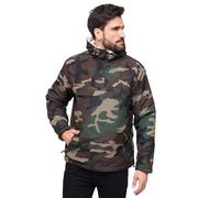 Brandit Windbreaker Sherpa Uomo Giacca a vento verde oliva