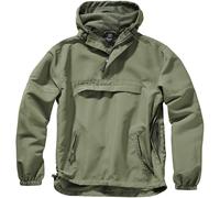 Brandit Windbreaker Summer Giacca Impermeabile Antivento con Cappuccio