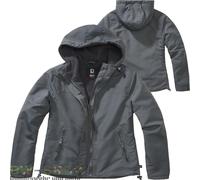 Brandit Windbreaker Donna Giacca Con Zip Frontale Impermeabile Outdoor XS-5XL