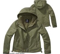 Brandit Giacca a vento Frontzip tessile Donna Oliva 3XL