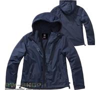 BRANDIT WINDBREAKER ZIP DONNA FODERATA GIACCA ANTIPIOGGIA GIACCA A VENTO...