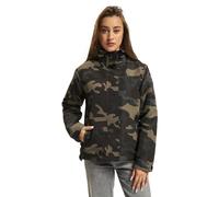 Brandit Women Frontzip Windbreaker, Color: darkcamo, Size: 5XL