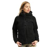 Brandit Women Teddyfleece Jacket Hoode, Donna, black, 5XL