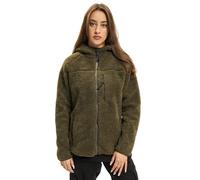 Brandit Teddyfleece Giacca da donna, verde, taglia XS per donne