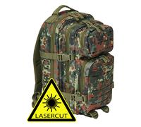 Brandit US Cooper Lasercut Medium Back, flecktarn, OS