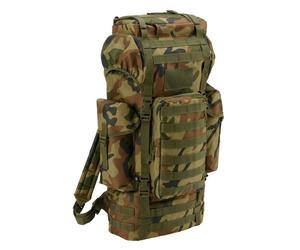 Brandit Zaino da combattimento Molle in Woodland Camouflage