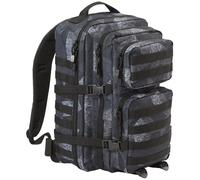 Brandit US Cooper L Zaino, nero-grigio per maschi