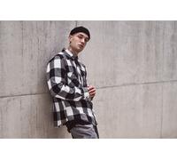 BrandititCamicia Checkshirt in bianco e nero S Bianco