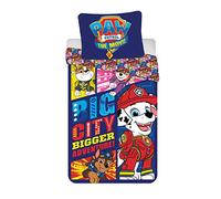 BRANDMAC Biancheria da Letto, 140 x 200 cm, Motivo: Paw Patrol Movie (1029117)