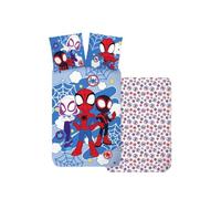 BrandMac Set di biancheria da letto per bambini Spidey 100 x 135 cm 40 x 60 cm