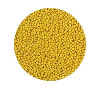 BrandNewCake® Perle di Cioccolato Croccanti - Giallo 190g - Decorazioni per Torte e Dolci