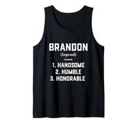 Brandon Costume Handsome Humble Honorable Funny Brandon Meme Canotta