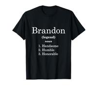 Brandon Definition Handsome Humble Honorable Funny Brandons Maglietta
