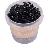 Brands of Q Elastici per Criniera in Gomma con Contenitore - Nero