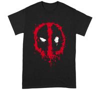 BRANDS - T-Shirts - Deadpool Splat Face T-Shirt - L