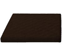 Brandsseller Copertura 60x60 cm per lavatrice e asciugatrice - Fodera protettiva con elastico - Telo di protezione imbottito - Marrone