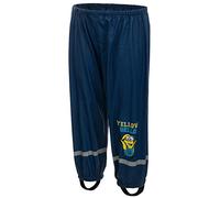 Brandsseller - Pantaloni impermeabili per bambini con motivi di Star Wars-Minions - Pompiere Sam - Paw Patrol Minions - Blu scuro 98-104 cm