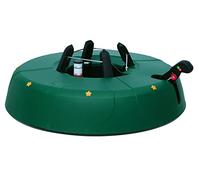Brandsseller Supporto per albero di Natale con tecnologia a leva del piede, tecnologia a corda singola e fusibile, colore: verde fino a 4,5 m
