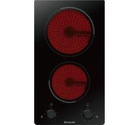BRANDT BPV6210B - Piano cottura Domino - Vetroceramica 30 cm - Prestazioni superiori - Design moderno - Sicurezza ottimale - Nouvo