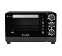 Brandt FC215MB - Mini forno Posable, 21 litri, 1380 W, colore: nero