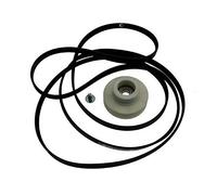 BRANDT - Set cinghia 1965H6 + puleggia (riduttore) per asciugatrice 57X0545