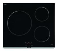 BRANDT TI364B - Piano cottura a libera installazione - 3 zone - 3600 W - L60 cm - Nero