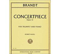 BRANDT V. - Pieza de Concierto nº 2 Op.12 en Mib Mayor para Trompeta y Piano (Nagel)