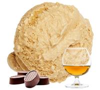 Brandy Creme Praline saveur crème glacée végétalienne sans sucre 1:3 Poudre de glace molle pour votre sorbetière