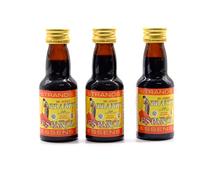 Brandy Espanol 3x25ml - senza alcool | Essenza di Vodka | Aroma per Torta