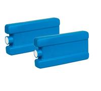 BranQ - Home essential 250 ml, contenitore refrigerante per frigo turistico, borsa frigo, contenitore per torte, 2 pezzi, in plastica PP di alta qualità, senza BPA, blu, 165 x 80 x 25 mm