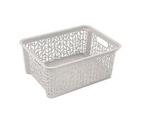 BranQ - Home essential Cesto portaoggetti universale multifunzione, in bambù, senza BPA, misura L - 12,7 l, 1 pezzo
