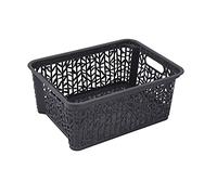 BranQ - Home essential Cesto portaoggetti universale multifunzione, in bambù, senza BPA, misura L - 12,7 l, 1 pezzo