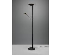 Piantana BRANTFORD LED con regolazione intensità H.180cm metallo nero 425610232