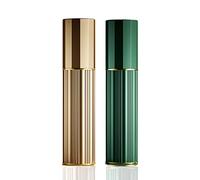 BRARIOS Atomizzatore di Profumo,2 Pezzi 5ml Bottiglia Profumo Ricaricabile,Mini Nebulizzatori per Profumo,Portatile Flacone Spray Profumo da Viaggio (Oro & Verde)