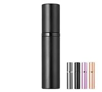 BRARIOS Atomizzatore di Profumo,5ml Bottiglia Profumo Ricaricabile,Portatile Flacone Spray Profumo da Viaggio,Mini Nebulizzatori per Profumo (J-Black)