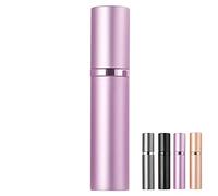 BRARIOS Atomizzatore di Profumo,5ml Bottiglia Profumo Ricaricabile,Portatile Flacone Spray Profumo da Viaggio,Mini Nebulizzatori per Profumo (J-Pink)