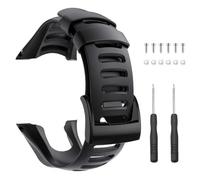 BRART Cinturino di ricambio per Suunto Ambit 3 Band, per Suunto Ambit 3 Strap Premium per Suunto Ambit 3 Peak, 3 Sport, 3 Run, 2R, 2S, 2, 1 (nero), nero, Taglia unica