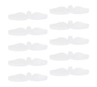 Bras Sweat Pads - 10 Pieces Boob Sweat Pads | 18.5x3.35 Inches Washable Reusable Inserts Moisture Wicking Breast Liner For Women Hot Weather Yoga Sports Workout