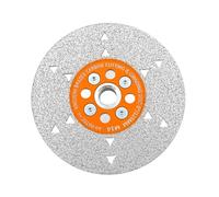Brasato Cementato Lame da Taglio e da Rettifica in Metallo Duro BGTEC 125MM Doppio Lato Lama per Sega Circolareper Taglio e Smerigliatura Del Legno con Flangia M14