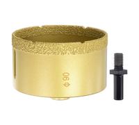 Brasato Diamante Nucleo Trapano Punte 90mm a Tazza con M10 Pergola Adattatore