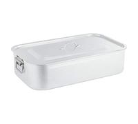 Brasiera Con Coperchio Cm 60x35 Serie 6100 Alluminio