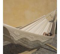 Brasil Comfort Premium Nature Macrame - Amaca doppia natur / beige
