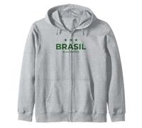 Brasil Play United Fan di Calcio 2026 Felpa con Cappuccio